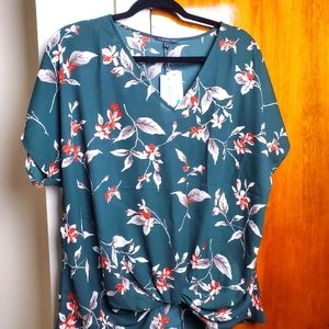 West Kei- Allure Knot Blouse